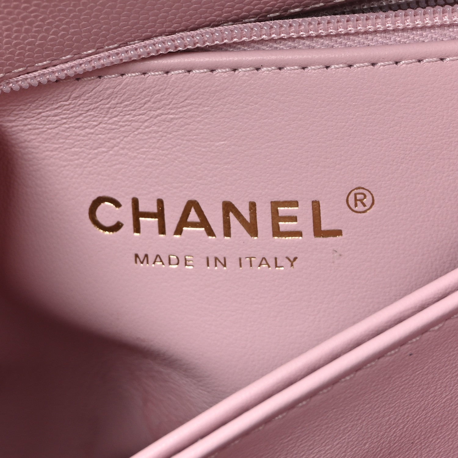 Chanel Caviar Quilted Mini Coco Handle Flap Light Pink 6 of 11