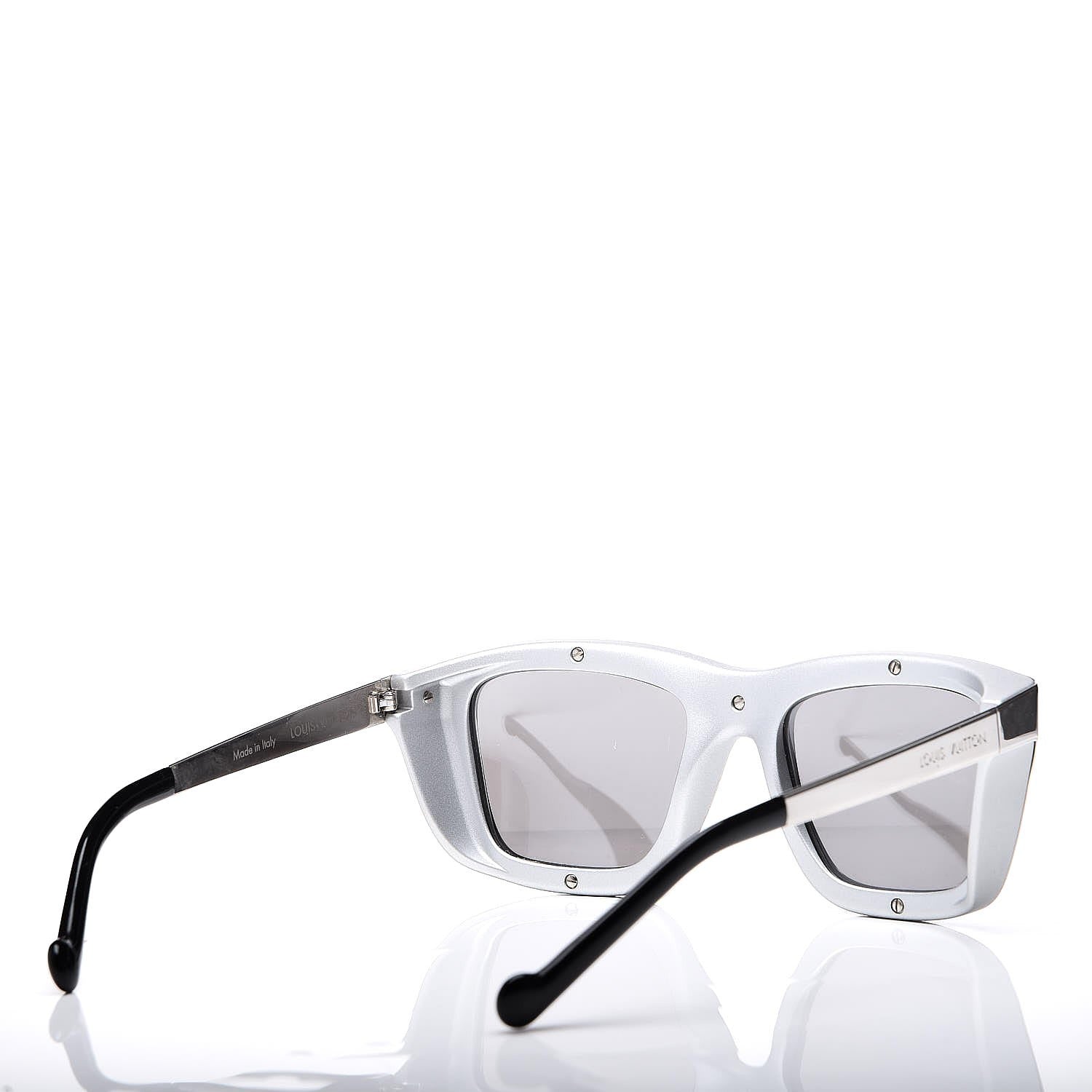 Louis Vuitton Mirrored Sunglasses Z0751W Silver 4 of 10