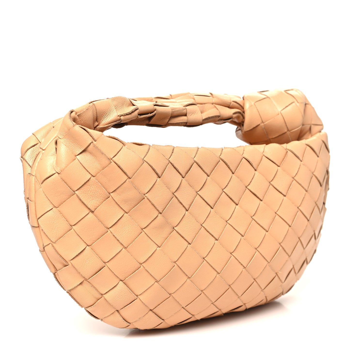 Nappa Intrecciato Mini Jodie Almond