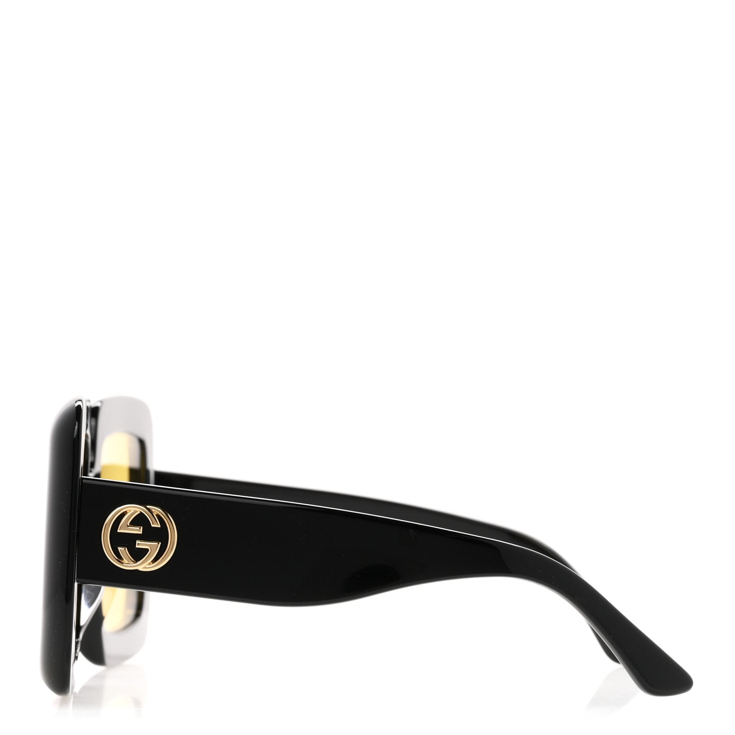 Gucci Oversized Square GG0783S Sunglasses Black 3 of 8