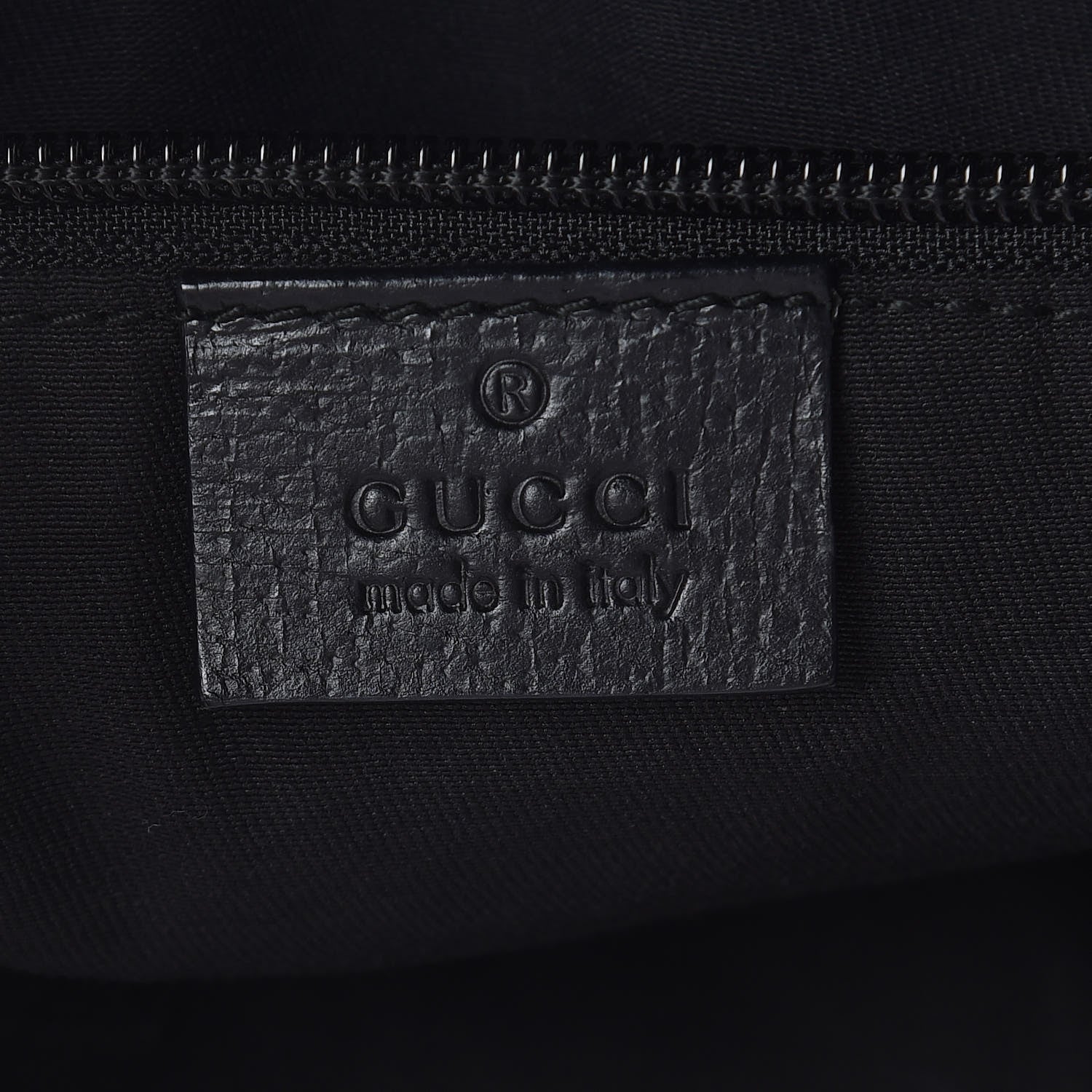 Gucci Monogram Medium Half Moon Hobo Black 6 of 8