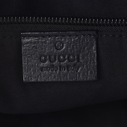 Gucci Monogram Medium Half Moon Hobo Black 6 of 8