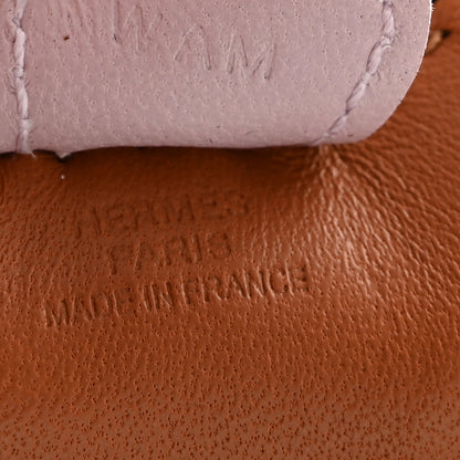 Hermes Milo Lambskin Horse Hair Grigri Rodeo Horse Bag Charm PM Gold Mauve Pale Black 3 of 5