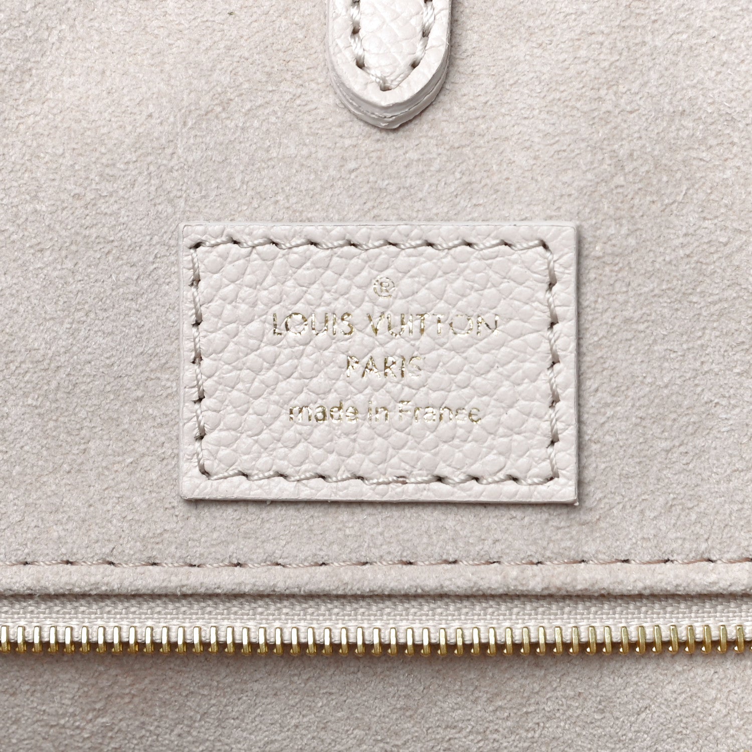 Louis Vuitton Empreinte Monogram Spring In The City Onthego MM Beige Pink Yellow 6 of 9