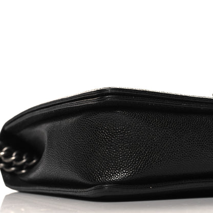 Chanel Caviar Quilted Large Boy Flap Black 9 of 10