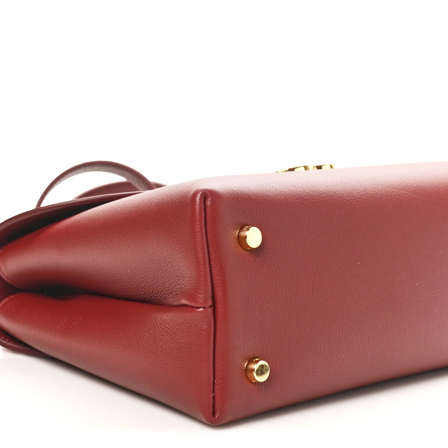 Celine Supple Grained Calfskin Medium Nino Light Burgundy 7 of 9