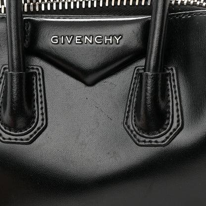 Givenchy Shiny Lord Calfskin Mini Antigona Black 17 of 23