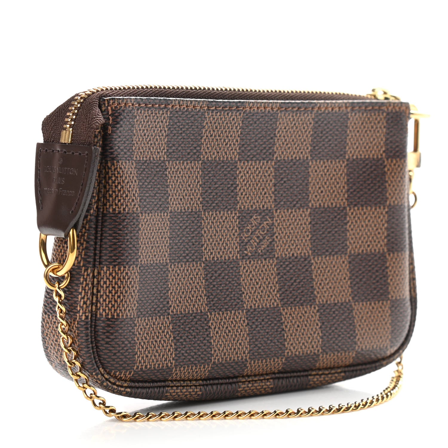 Louis Vuitton Damier Ebene Mini Pochette Accessories 3 of 10
