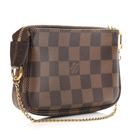 Louis Vuitton Damier Ebene Mini Pochette Accessories 3 of 10