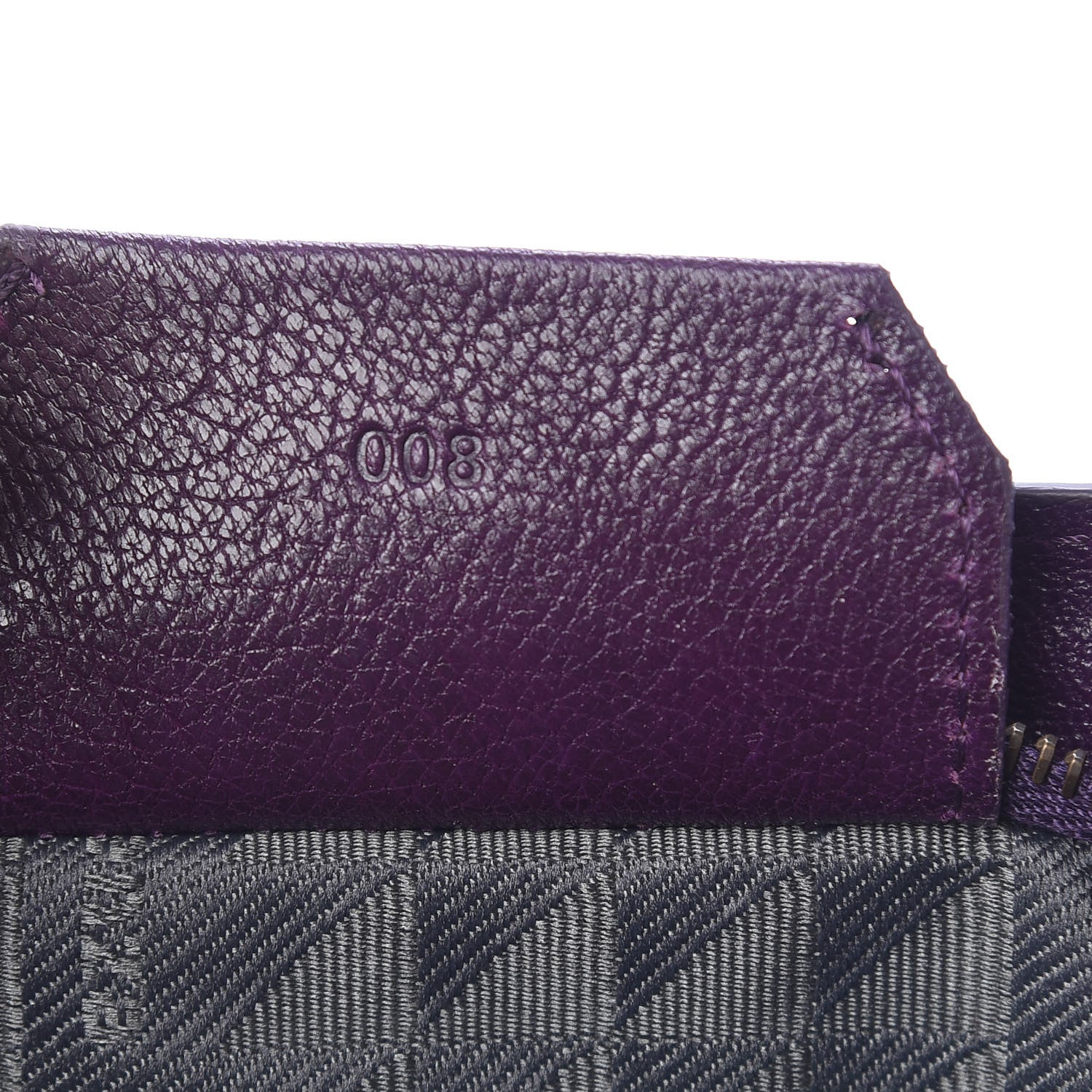 Proenza Schouler Lambskin PS1 Pochette Clutch Grape Jam 8 of 12