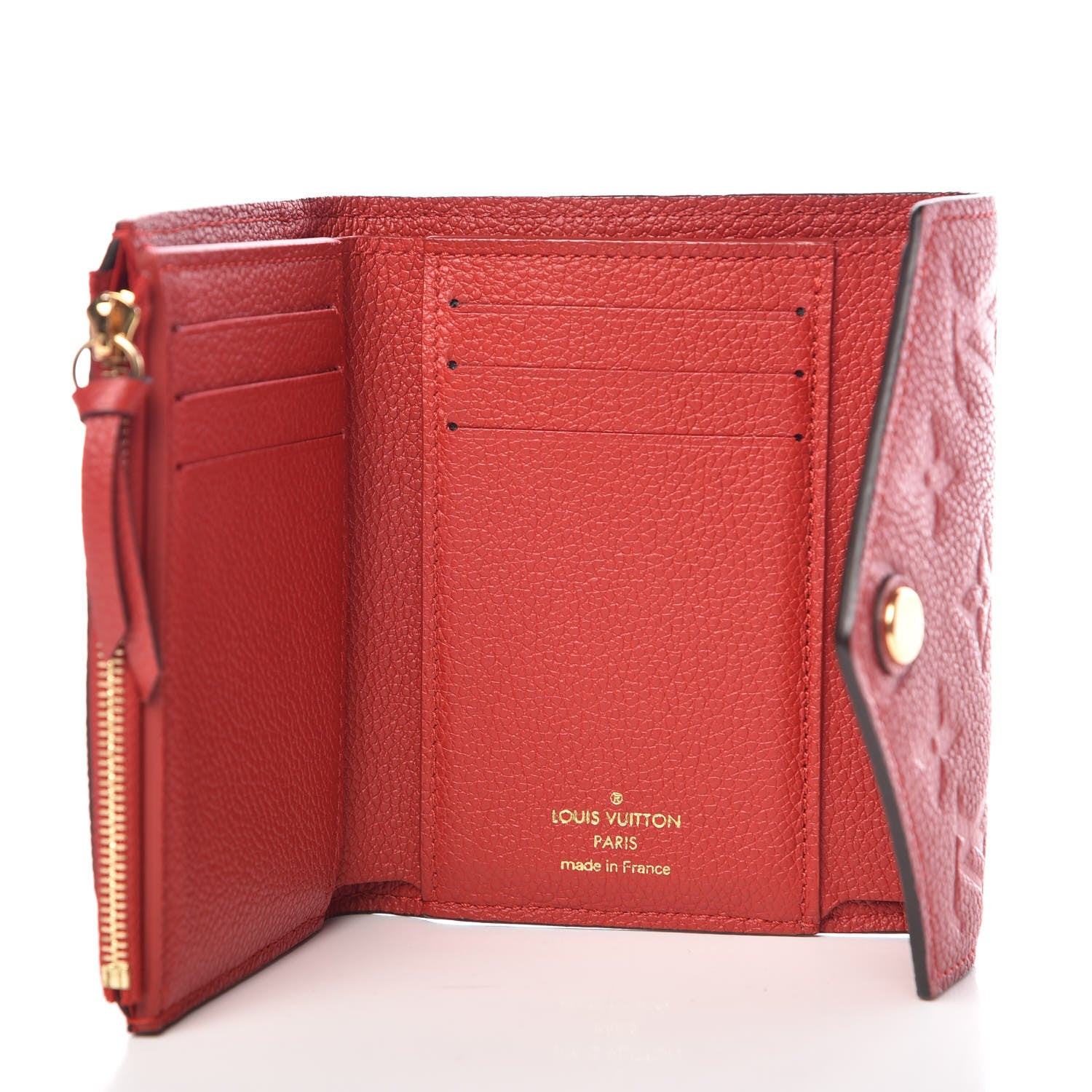 Louis Vuitton Empreinte Victorine Wallet Cherry 5 of 8