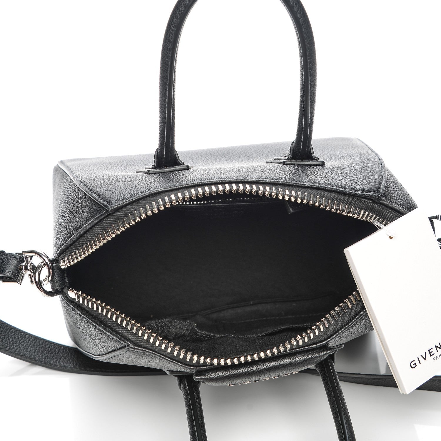 Givenchy Sugar Goatskin Mini Antigona Black 5 of 7