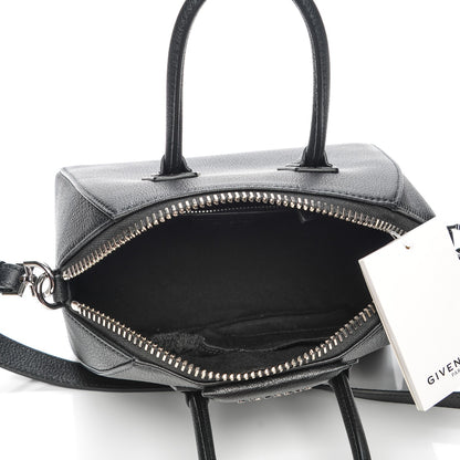 Givenchy Sugar Goatskin Mini Antigona Black 5 of 7