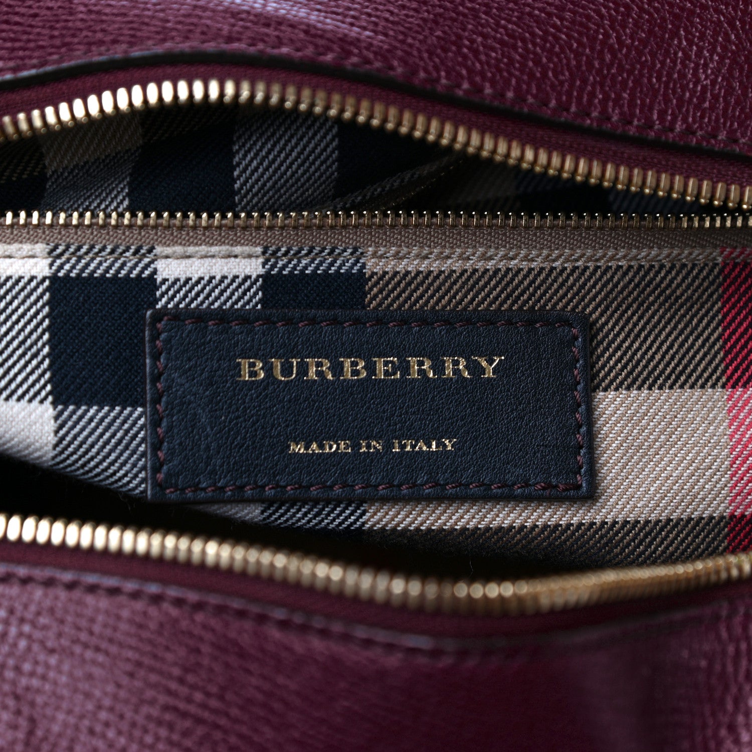 Burberry Derby Calfskin Medium Alchester Bowling Bag Mahogany Red 5 of 18