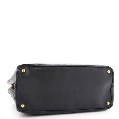 Prada Saffiano Lux Large Tote Nero Black 4 of 12