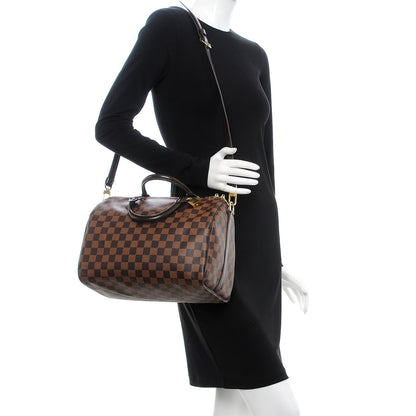 Louis Vuitton Damier Ebene Speedy Bandouliere 30 2 of 7