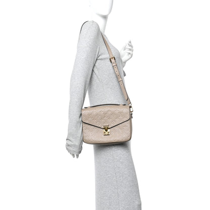 Louis Vuitton Empreinte Pochette Metis Tourterelle 2 of 14