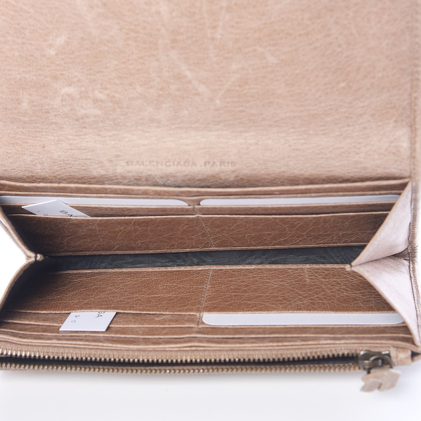 Agneau Classic Hardware Money Wallet Seigle