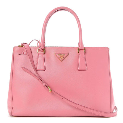 Prada Saffiano Medium Galleria Double Zip Tote Geranio 1 of 12