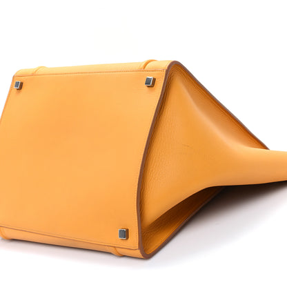 Celine Supple Calfskin Medium Phantom Luggage Daffodil 9 of 11