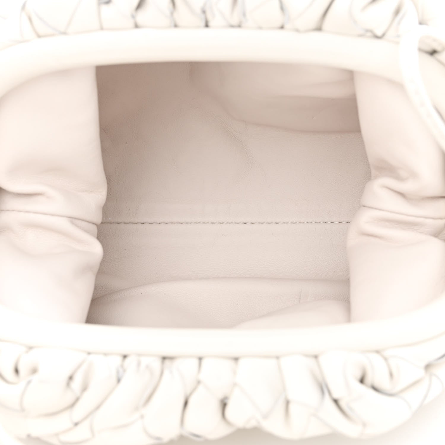Bottega Veneta Nappa Intrecciato The Mini Pouch Chalk 5 of 10