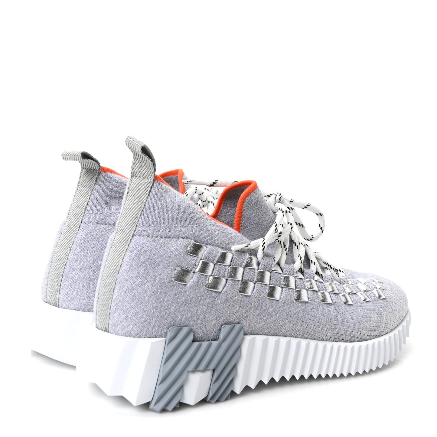 Technical Canvas Womens Flex Slip-On Sneaker 36 Gris Silex