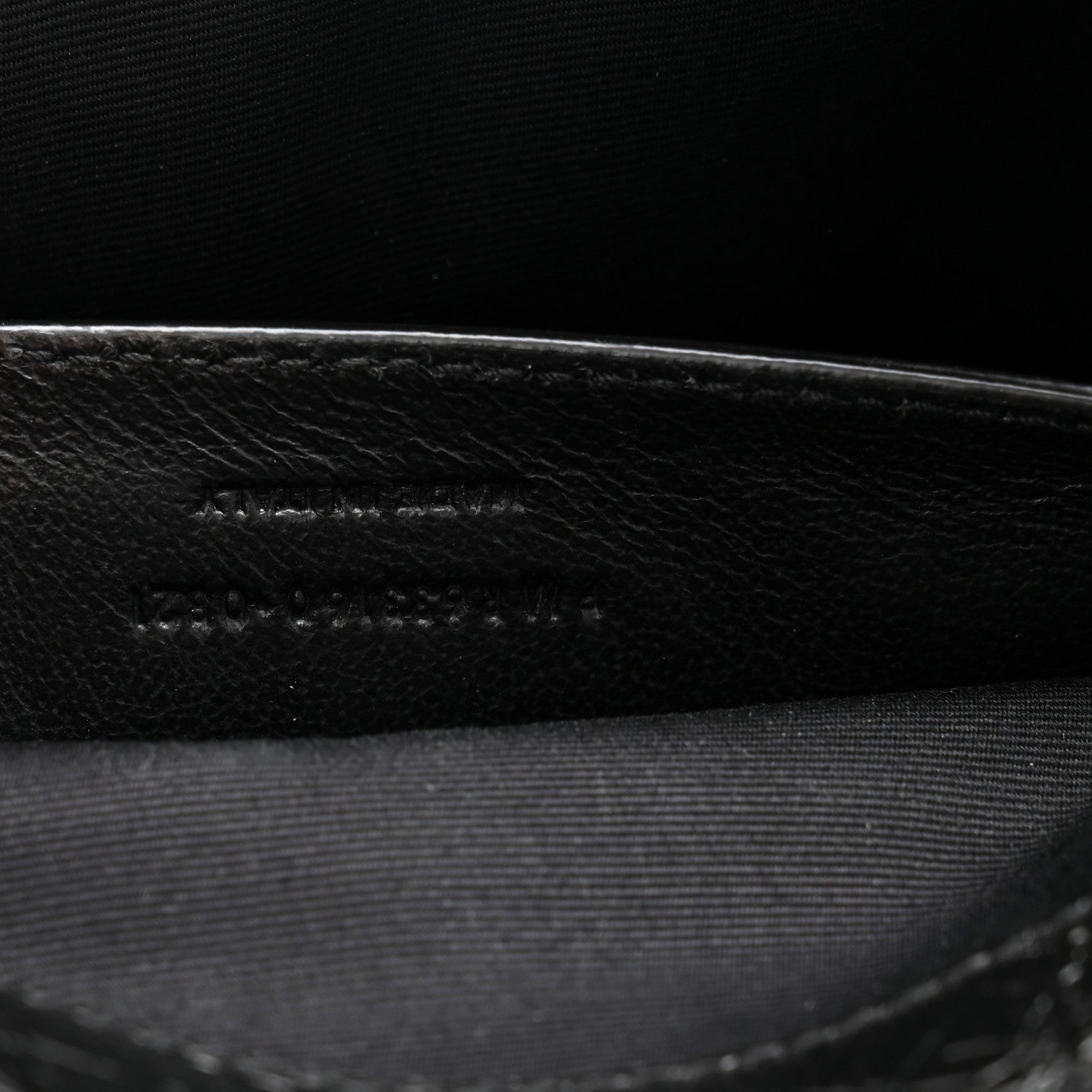 Saint Laurent Crinkled Calfskin Matelasse Monogram Baby Niki Chain Satchel Black 12 of 19