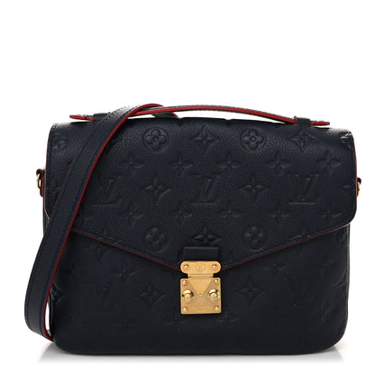 Louis Vuitton Empreinte Pochette Metis Marine Rouge 1 of 10