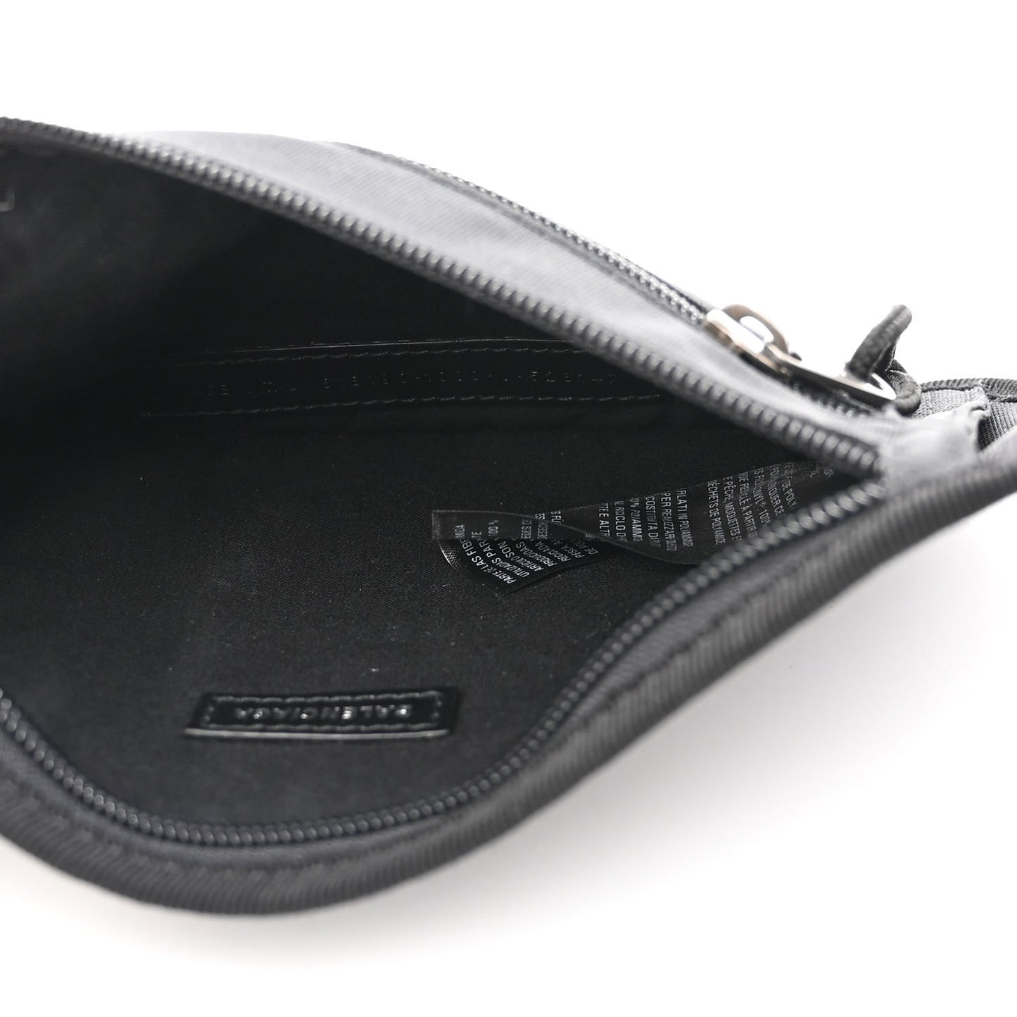 Sustainable Casual Nylon Weekend Belt Wallet Black