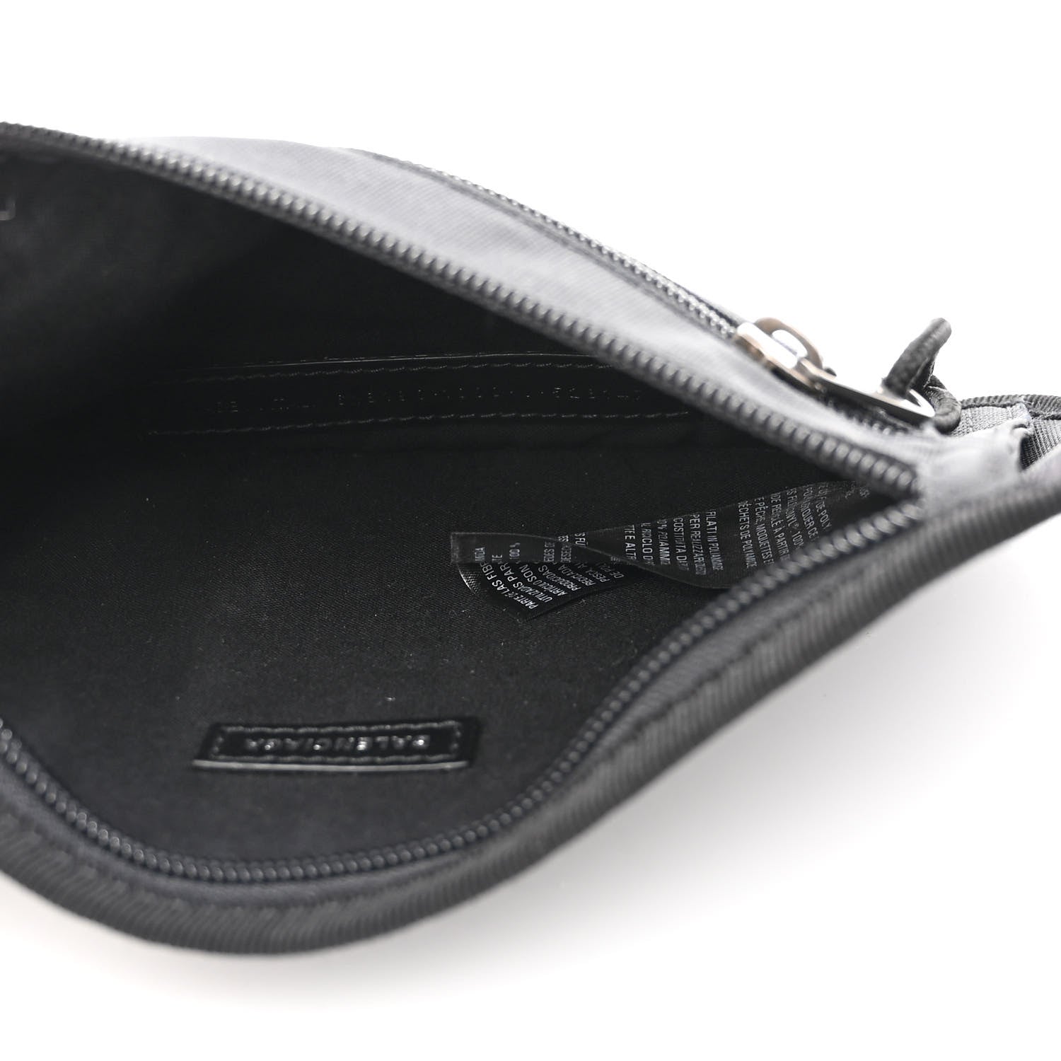 Balenciaga Sustainable Casual Nylon Weekend Belt Wallet Black 5 of 11