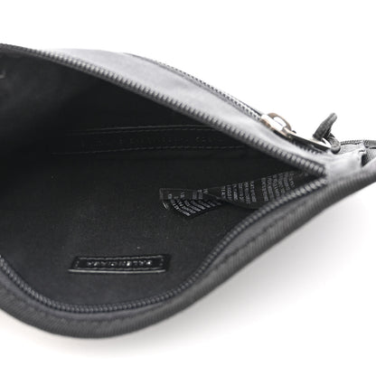 Balenciaga Sustainable Casual Nylon Weekend Belt Wallet Black 5 of 11