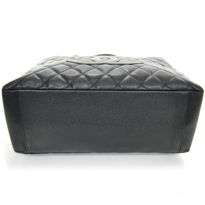 Chanel Caviar Quilted Grand Shopping Tote GST Black 4 of 11