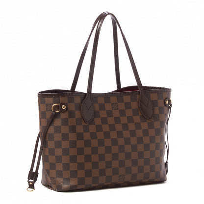 Louis Vuitton Damier Ebene Neverfull PM 3 of 9
