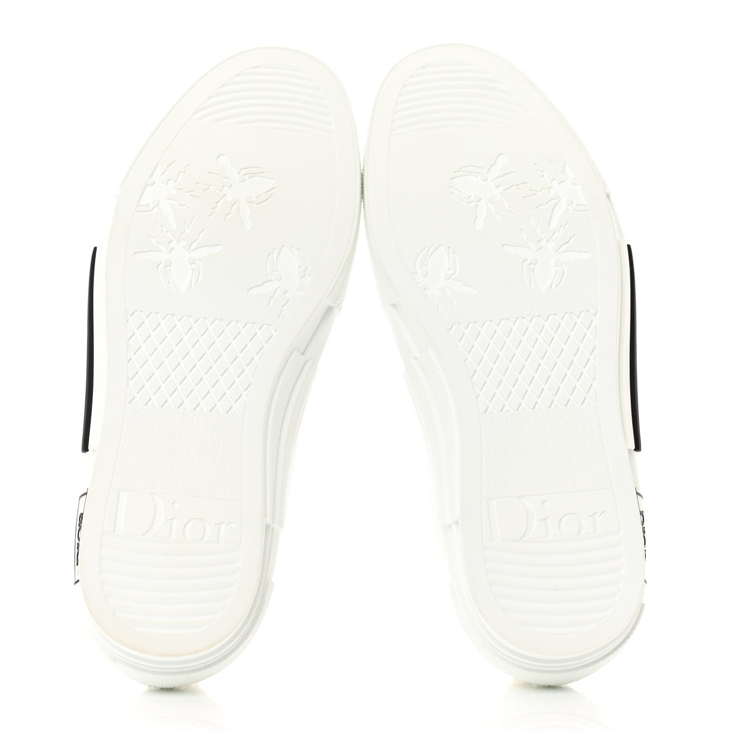 Christian Dior Technical Canvas Oblique Mens B23 Low Top Sneaker 37 White 5 of 10