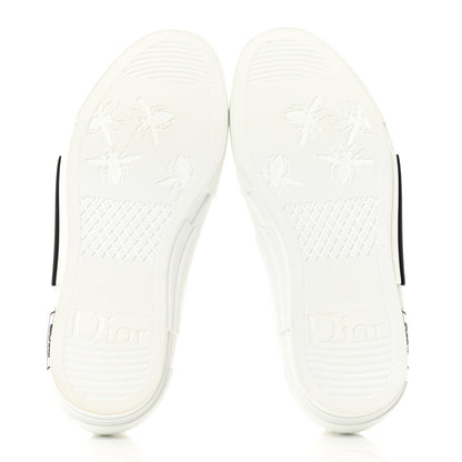 Christian Dior Technical Canvas Oblique Mens B23 Low Top Sneaker 37 White 5 of 10