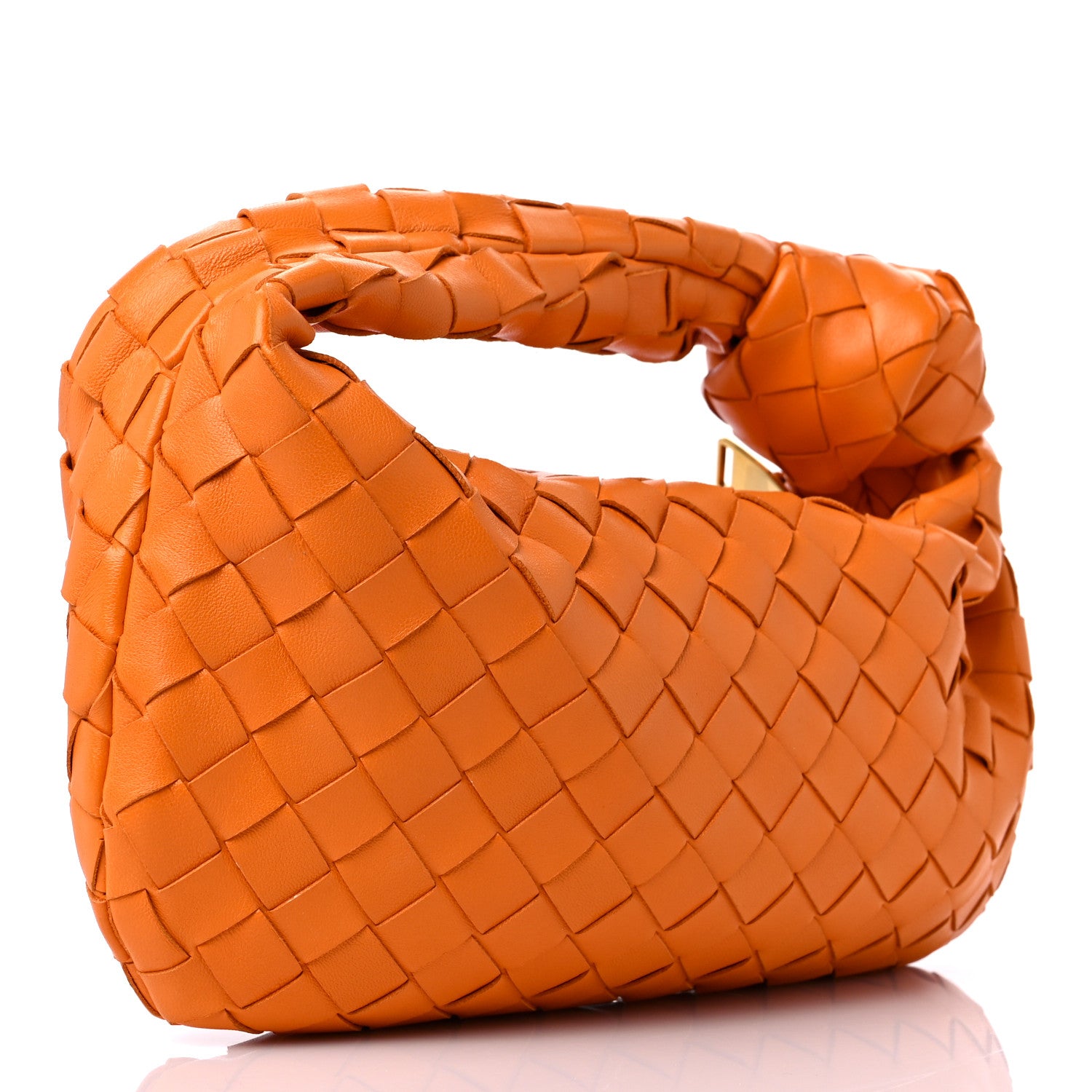 Bottega Veneta Nappa Intrecciato Mini Jodie Tangerine 3 of 10