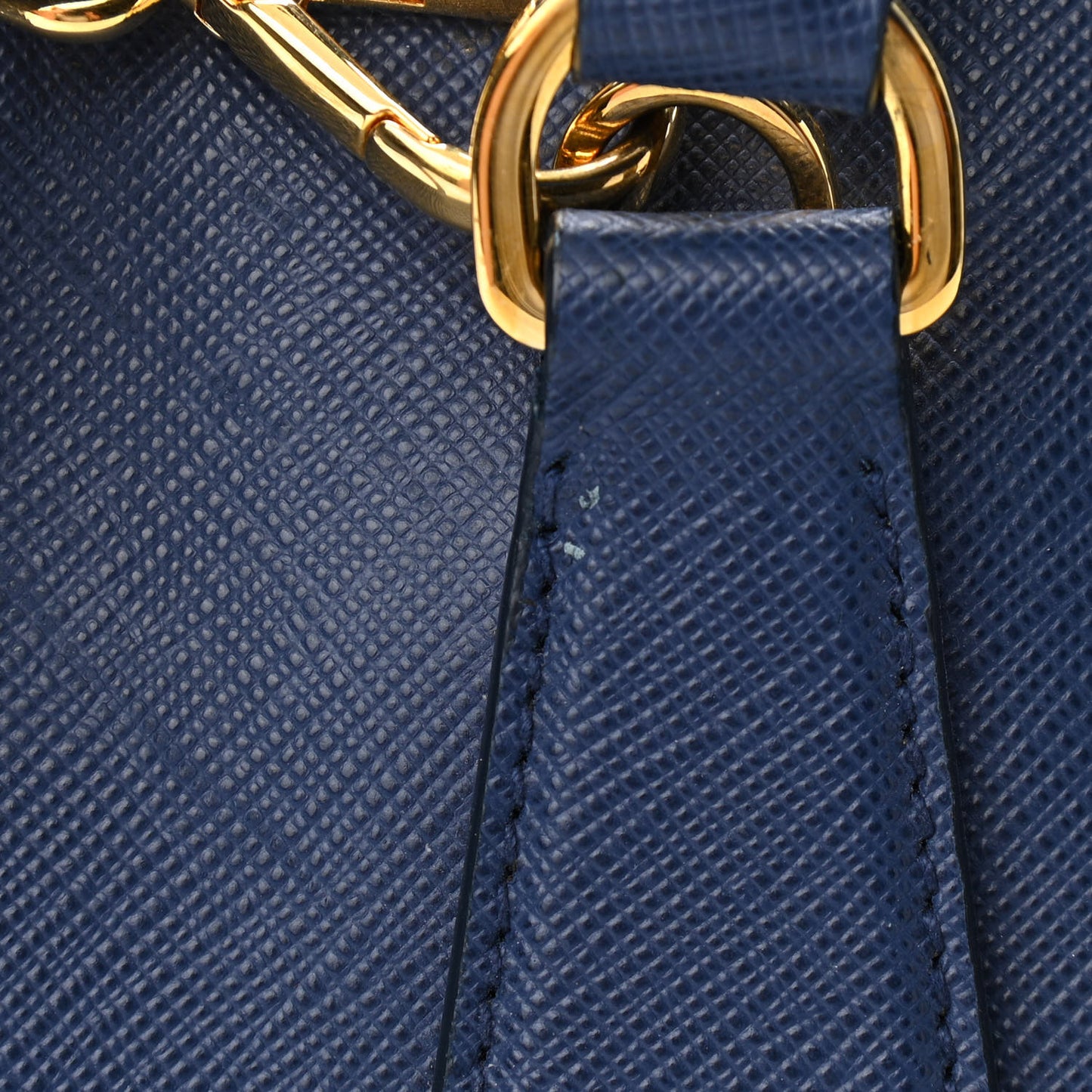 Saffiano Lux Medium Promenade Tote Bluette