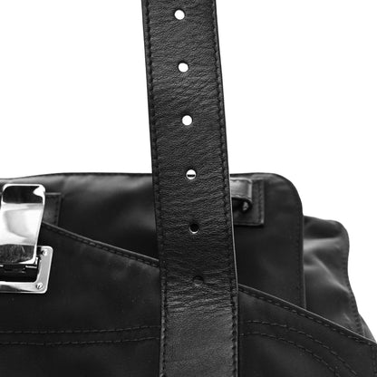 Proenza Schouler Nylon Calfskin Medium PS1 Satchel Black 13 of 15