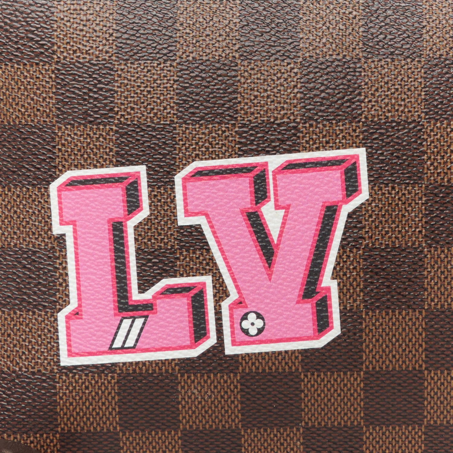 Louis Vuitton Damier Ebene World Tour Neverfull MM GM Pochette 8 of 8
