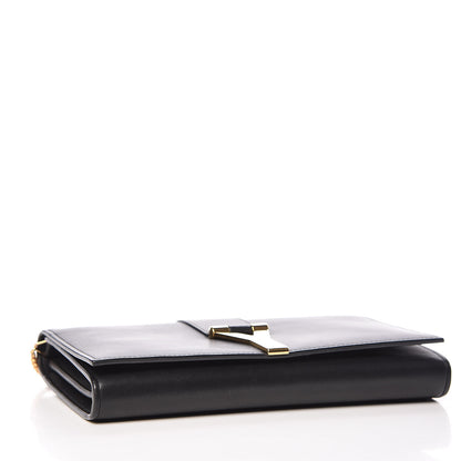 Saint Laurent Calfskin Classic Y Ligne Chain Wallet Black 4 of 14