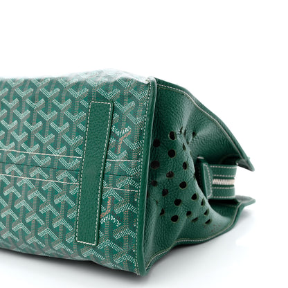 Goyard Goyardine Sac Hardy Pet Carrier PM Green 11 of 12