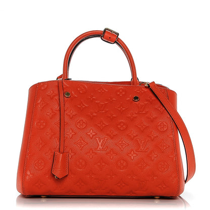 Louis Vuitton Empreinte Montaigne MM Abricot 1 of 11