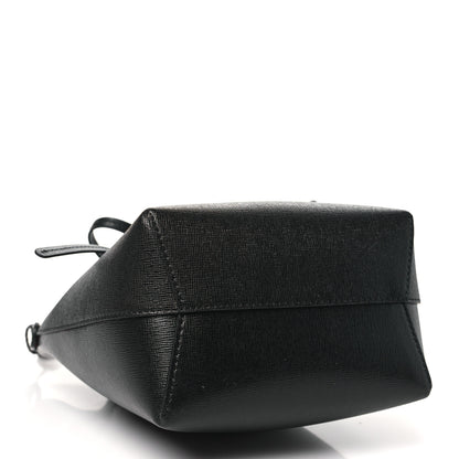 Mansur Gavriel Calfskin Mini Bucket Bag Black Flamma 4 of 10