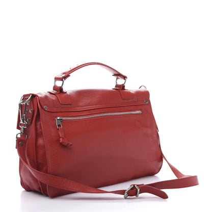 Proenza Schouler Lambskin Medium PS1 Satchel True Red 4 of 13