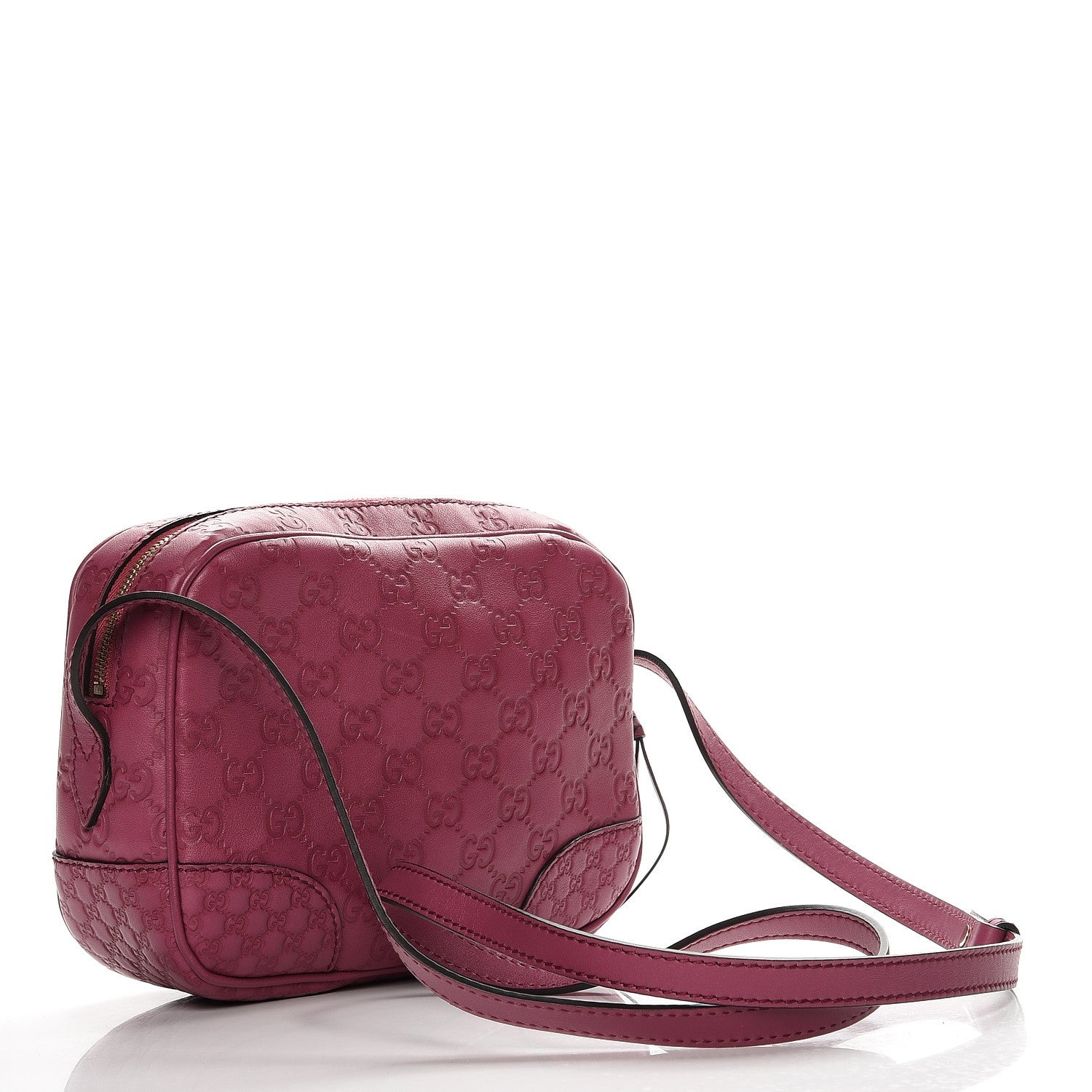 Gucci Guccissima Signature Mini Bree Messenger Bag Peonia Flower 3 of 8