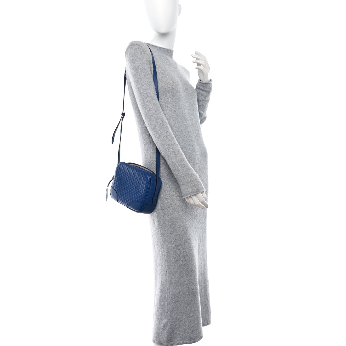 Soft Microguccissima Mini Bree Messenger Bag Caspian