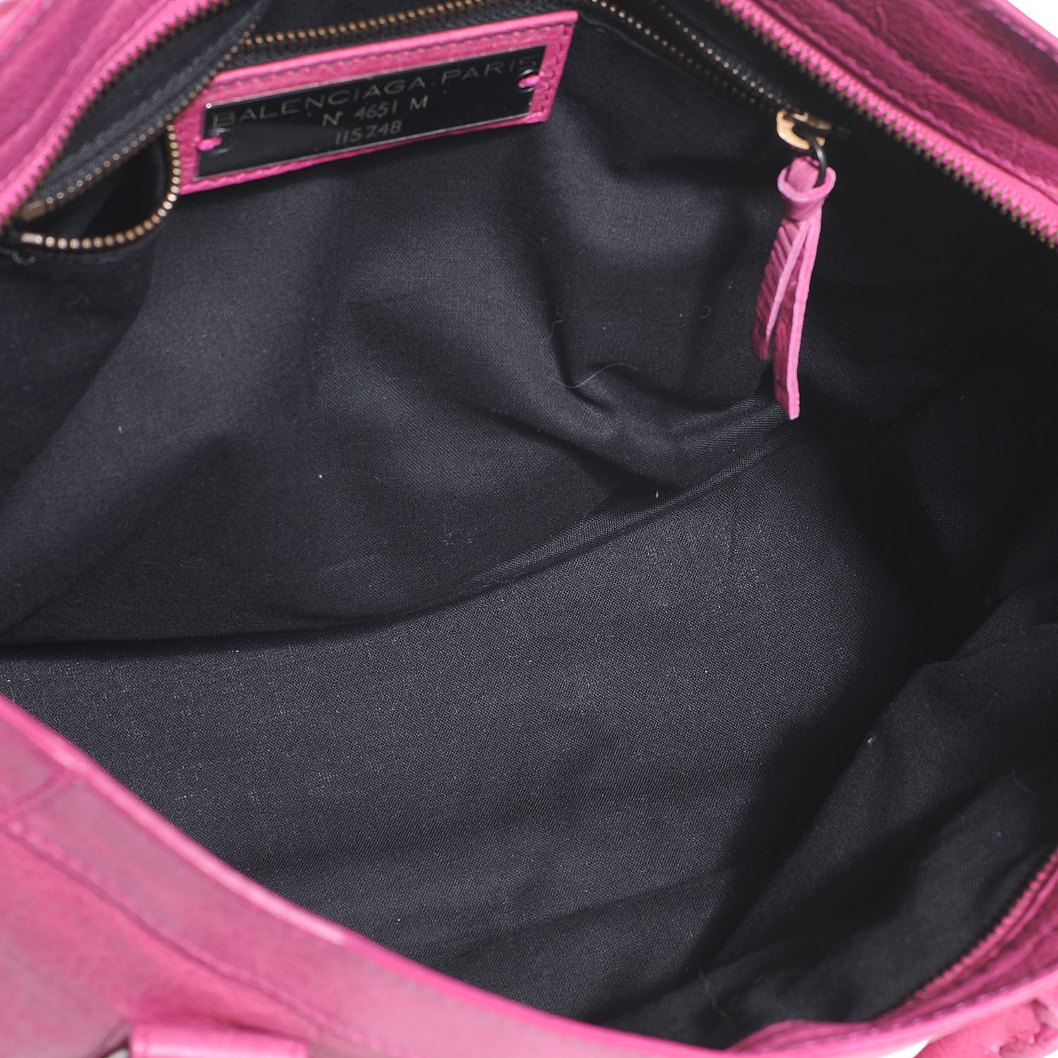Balenciaga Agneau Classic Hardware City Cyclamen Fucsia 5 of 7