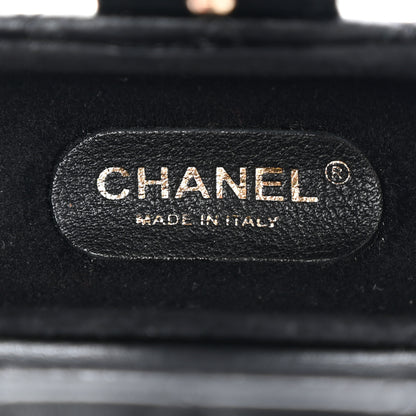 Chanel Lambskin Quilted Airpods Pro Case With Chain Black 6 of 7