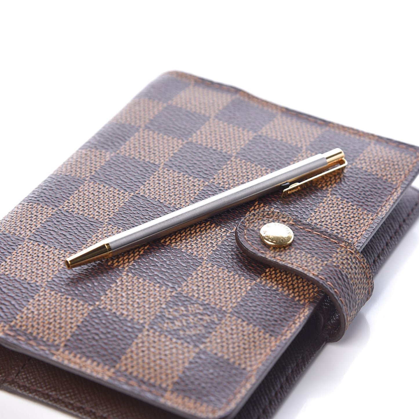Damier Ebene Small Ring Agenda Cover