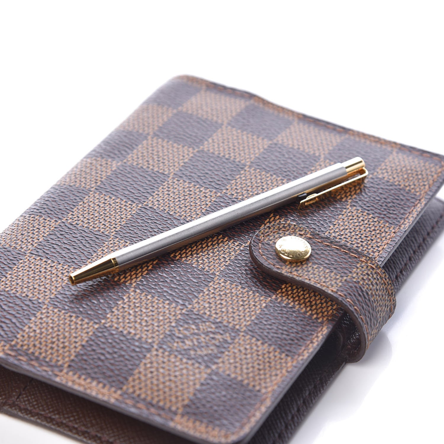 Louis Vuitton Damier Ebene Small Ring Agenda Cover 7 of 7